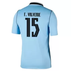 Uruguay Federico Valverde 15 Fotbollströja Hemma VM 2026 Uruguay Federico Valverde 15 Fotbollströja Hemma VM 2026