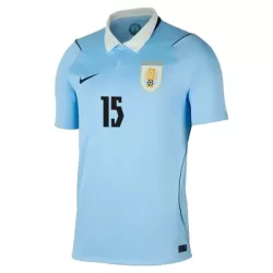 Uruguay Federico Valverde 15 Fotbollströja Hemma VM 2026