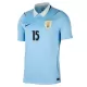 Uruguay Federico Valverde 15 Fotbollströja Hemma VM 2026
