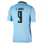Uruguay Luis Suárez 9 Fotbollströja Hemma VM 2026