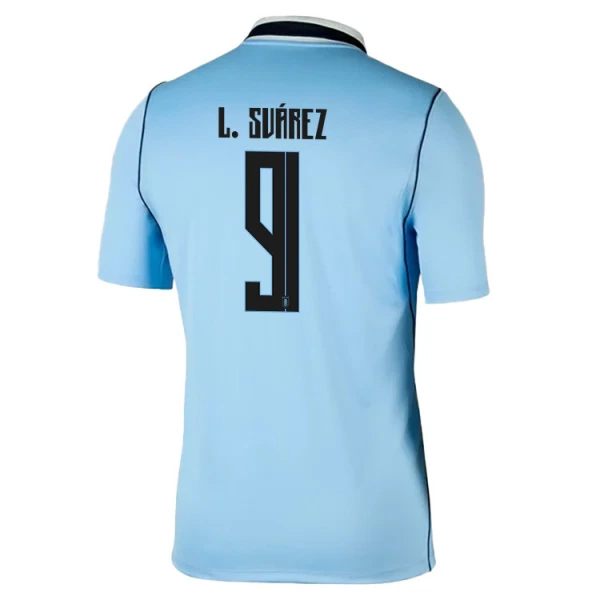 Uruguay Luis Suárez 9 Fotbollströja Hemma VM 2026 Uruguay Luis Suárez 9 Fotbollströja Hemma VM 2026