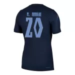 Uruguay Maximiliano Araujo 20 Fotbollströja Borta VM 2026