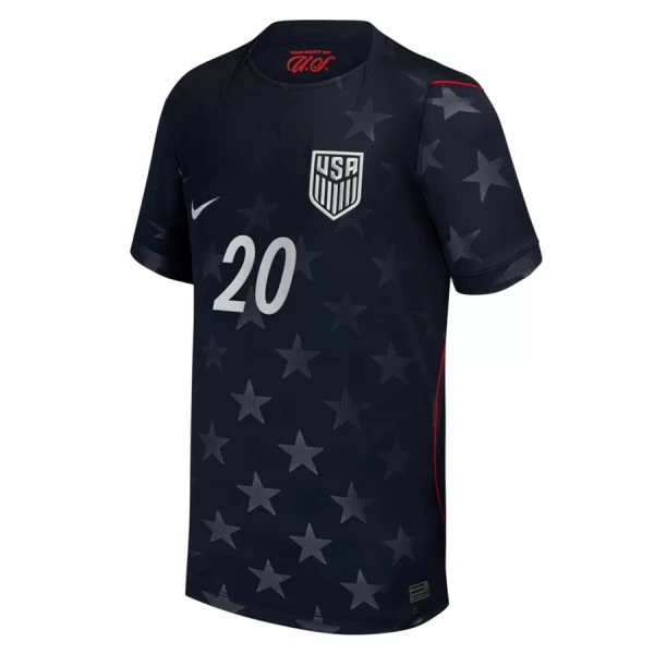 USA Balogun 20 Fotbollströja Borta VM 2026