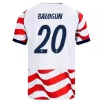 USA Balogun 20 Fotbollströja Hemma VM 2026