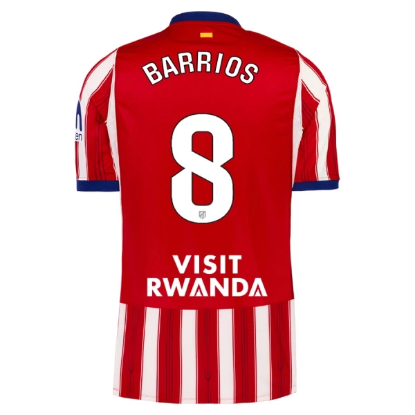 Atlético Madrid Barrios 8 Fotbollströja Hemma 2026/27 Atlético Madrid Barrios 8 Fotbollströja Hemma 2026/27