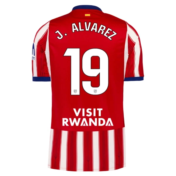 Atlético Madrid J. Alvarez 19 Fotbollströja Hemma 2026/27 Atlético Madrid J. Alvarez 19 Fotbollströja Hemma 2026/27