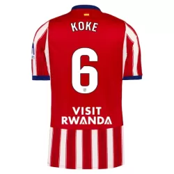 Atlético Madrid Koke 6 Fotbollströja Hemma 2026/27 Atlético Madrid Koke 6 Fotbollströja Hemma 2026/27