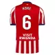 Atlético Madrid Koke 6 Fotbollströja Hemma 2026/27 Atlético Madrid Koke 6 Fotbollströja Hemma 2026/27