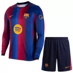 FC Barcelona Fotbollströja Barn Hemma 2026/27 Långärmad