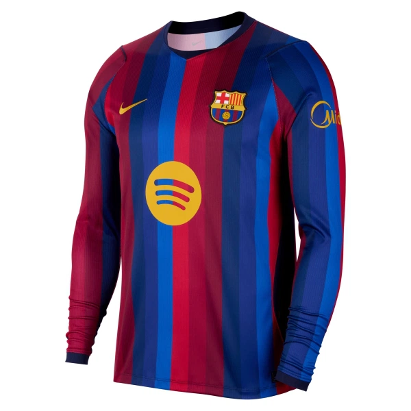 FC Barcelona Fotbollströja Barn Hemma 2026/27 Långärmad