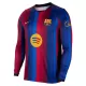 FC Barcelona Fotbollströja Hemma 2026/27 Långärmad FC Barcelona Fotbollströja Hemma 2026/27 Långärmad