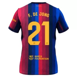 FC Barcelona Frenkie de Jong 21 Fotbollströja Hemma 2026/27 FC Barcelona Frenkie de Jong 21 Fotbollströja Hemma 2026/27