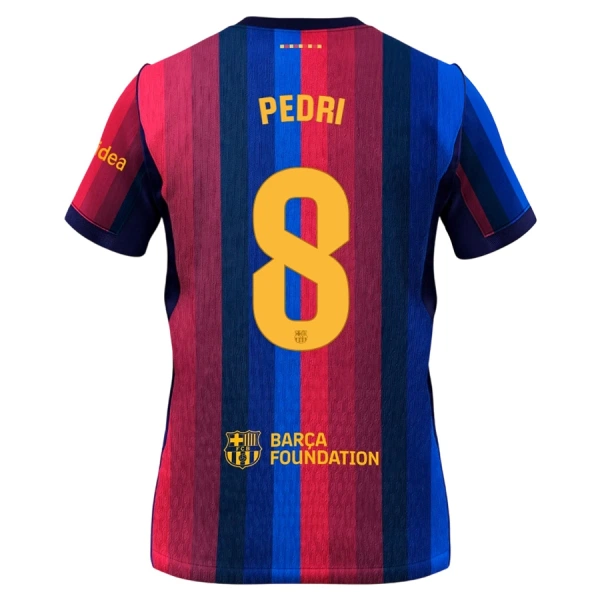 FC Barcelona Pedri 8 Fotbollströja Barn Hemma 2026/27