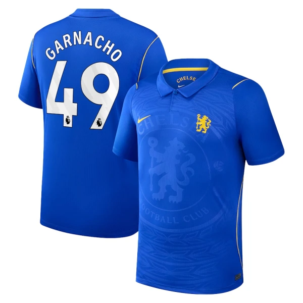 Chelsea Garnacho 49 Fotbollströja Hemma 2026/27 Chelsea Garnacho 49 Fotbollströja Hemma 2026/27