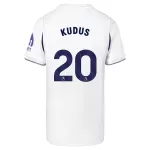 Tottenham Hotspur Kudus 20 Fotbollströja Hemma 2026/27