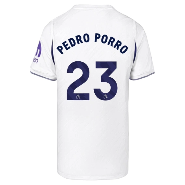 Tottenham Hotspur Pedro Porro 23 Fotbollströja Hemma 2026/27 Tottenham Hotspur Pedro Porro 23 Fotbollströja Hemma 2026/27