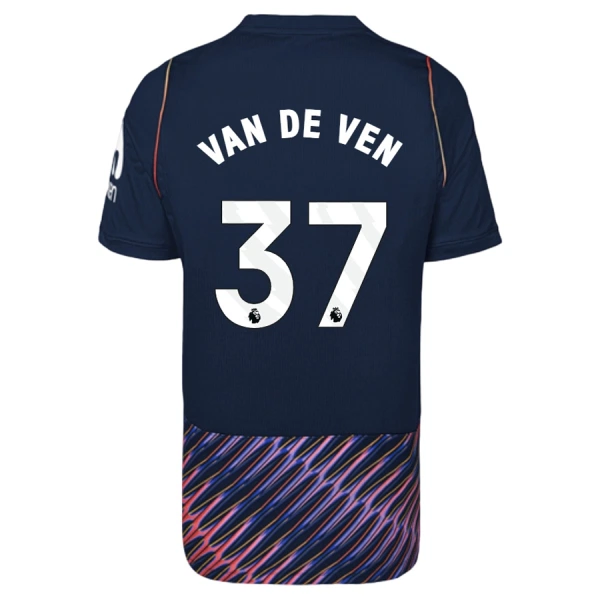 Tottenham Hotspur Van De Ven 37 Fotbollströja Barn Borta 2026/27