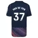 Tottenham Hotspur Van De Ven 37 Fotbollströja Barn Borta 2026/27