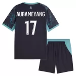 Olympique Marseille Aubameyang 17 Fotbollströja Barn Borta 2026/27