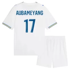 Olympique Marseille Aubameyang 17 Fotbollströja Barn Hemma 2026/27 Olympique Marseille Aubameyang 17 Fotbollströja Barn Hemma 2026/27