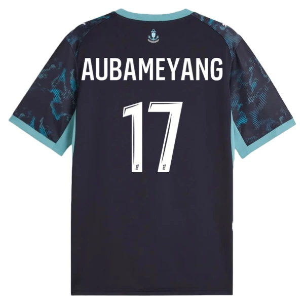Olympique Marseille Aubameyang 17 Fotbollströja Borta 2026/27 Olympique Marseille Aubameyang 17 Fotbollströja Borta 2026/27