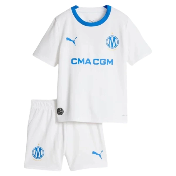 Olympique Marseille Fotbollströja Barn Hemma 2026/27 Olympique Marseille Fotbollströja Barn Hemma 2026/27