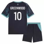 Olympique Marseille Greenwood 10 Fotbollströja Barn Borta 2026/27