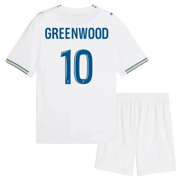 Olympique Marseille Greenwood 10 Fotbollströja Barn Hemma 2026/27 Olympique Marseille Greenwood 10 Fotbollströja Barn Hemma 2026/27