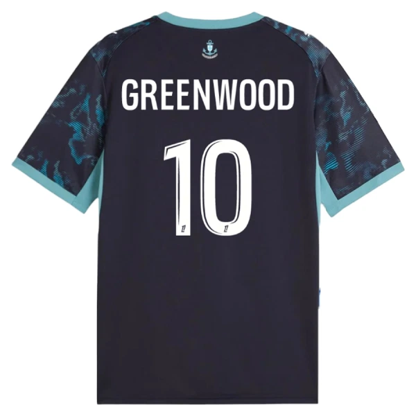 Olympique Marseille Greenwood 10 Fotbollströja Borta 2026/27 Olympique Marseille Greenwood 10 Fotbollströja Borta 2026/27