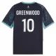 Olympique Marseille Greenwood 10 Fotbollströja Borta 2026/27 Olympique Marseille Greenwood 10 Fotbollströja Borta 2026/27