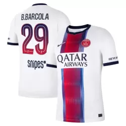 Paris Saint-Germain Bradley Barcola 29 Fotbollströja Borta 2026/27