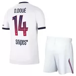 Paris Saint-Germain Desire Doue 14 Fotbollströja Barn Borta 2026/27