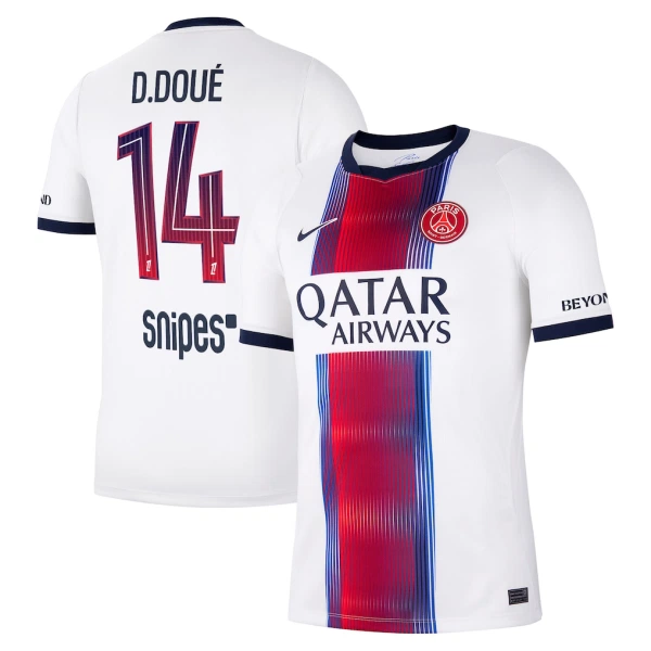 Paris Saint-Germain Desire Doue 14 Fotbollströja Borta 2026/27 Paris Saint-Germain Desire Doue 14 Fotbollströja Borta 2026/27