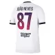 Paris Saint-Germain Joao Neves 87 Fotbollströja Borta 2026/27