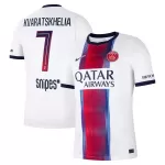 Paris Saint-Germain Kvaratskhelia 7 Fotbollströja Borta 2026/27