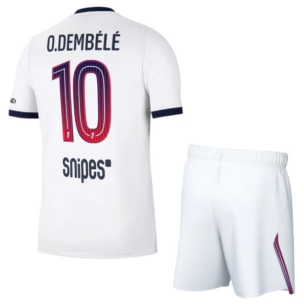 Paris Saint-Germain O. Dembele 10 Fotbollströja Barn Borta 2026/27 Paris Saint-Germain O. Dembele 10 Fotbollströja Barn Borta 2026/27