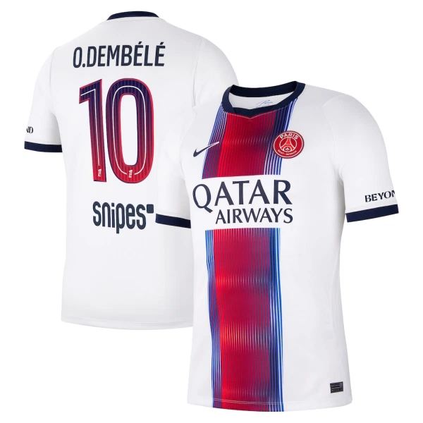 Paris Saint-Germain O. Dembele 10 Fotbollströja Borta 2026/27 Paris Saint-Germain O. Dembele 10 Fotbollströja Borta 2026/27