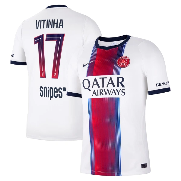 Paris Saint-Germain Vitinha 17 Fotbollströja Borta 2026/27