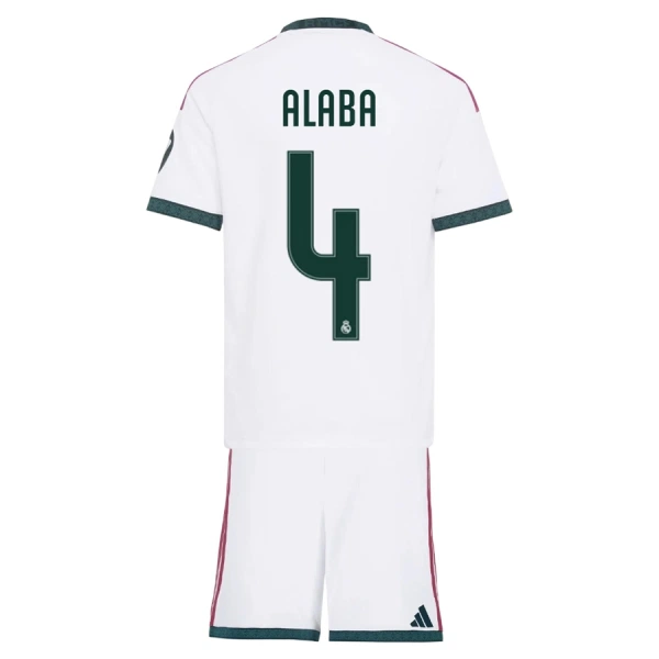Real Madrid Alaba 4 Fotbollströja Barn Hemma 2026/27 Real Madrid Alaba 4 Fotbollströja Barn Hemma 2026/27