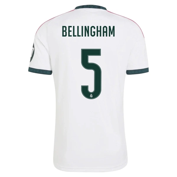 Real Madrid Bellingham 5 Fotbollströja Hemma 2026/27 Real Madrid Bellingham 5 Fotbollströja Hemma 2026/27