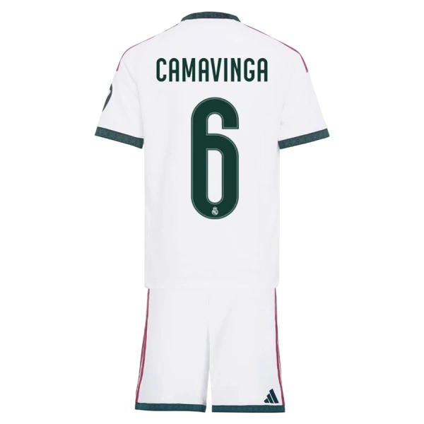 Real Madrid Camavinga 6 Fotbollströja Barn Hemma 2026/27 Real Madrid Camavinga 6 Fotbollströja Barn Hemma 2026/27