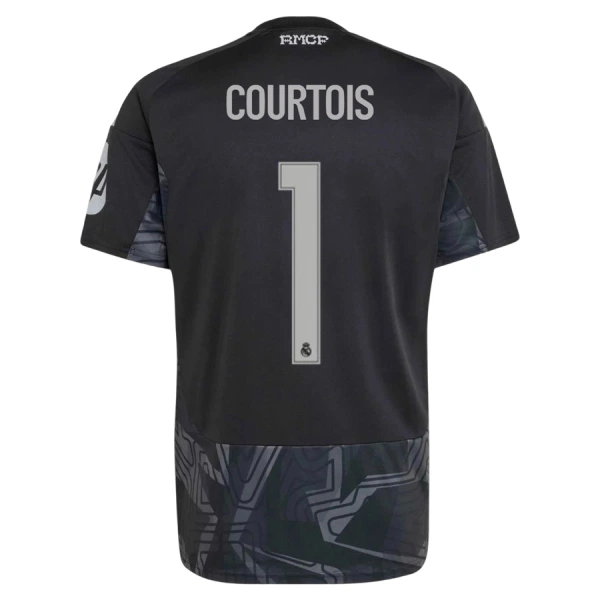 Real Madrid Courtois 1 Målvakt Fotbollströja Hemma 2026/27 Real Madrid Courtois 1 Målvakt Fotbollströja Hemma 2026/27
