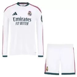 Real Madrid Fotbollströja Barn Hemma 2026/27 Långärmad Real Madrid Fotbollströja Barn Hemma 2026/27 Långärmad