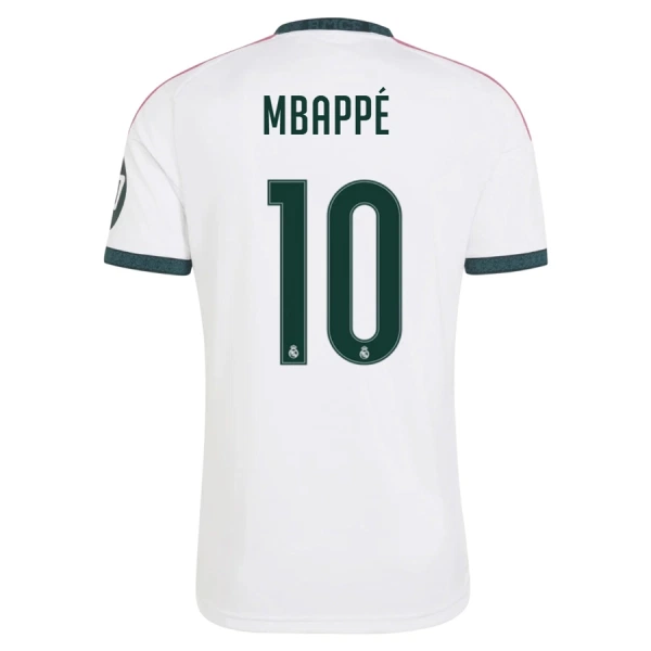Real Madrid Mbappé 10 Fotbollströja Hemma 2026/27 Real Madrid Mbappé 10 Fotbollströja Hemma 2026/27