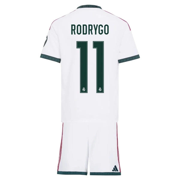 Real Madrid Rodrygo 11 Fotbollströja Barn Hemma 2026/27
