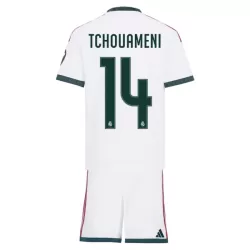 Real Madrid Tchouaméni 14 Fotbollströja Barn Hemma 2026/27 Real Madrid Tchouaméni 14 Fotbollströja Barn Hemma 2026/27
