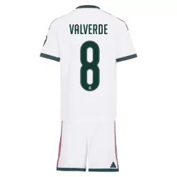Real Madrid Valverde 8 Fotbollströja Barn Hemma 2026/27 Real Madrid Valverde 8 Fotbollströja Barn Hemma 2026/27