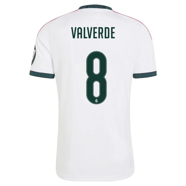 Real Madrid Valverde 8 Fotbollströja Hemma 2026/27 Real Madrid Valverde 8 Fotbollströja Hemma 2026/27