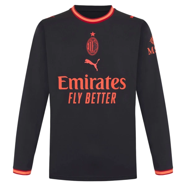 AC Milan Fotbollströja Tredje 2026/27 Långärmad AC Milan Fotbollströja Tredje 2026/27 Långärmad