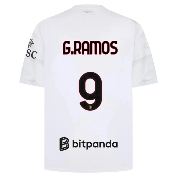 AC Milan G. Ramos 9 Fotbollströja Borta 2026/27 AC Milan G. Ramos 9 Fotbollströja Borta 2026/27